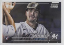 2022 Topps Stadium Club Chrome Nick Fortes #187 04qn