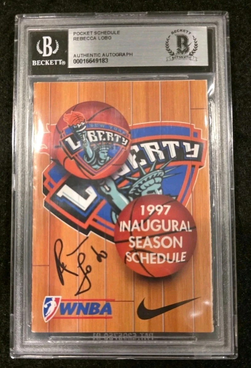 Rebecca Lobo In Wnba Autographed Items for sale | eBay