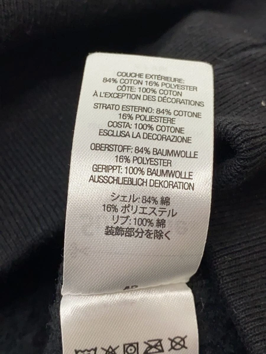 Felpa Supreme con cappuccio M cotone nero usata