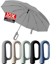 Travel Compact Inverted Umbrella with Ring Buckle, Portable Large Strong Wind...