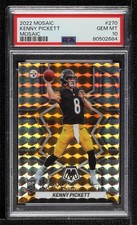 2022 Panini Mosaic NFL Debut Mosaic Prizm Kenny Pickett #270 PSA 10 GEM MT 09br