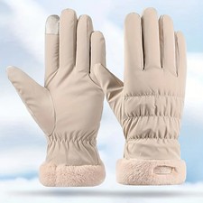 2025 Winter New Women Fashion Gloves Winter Warm Windproof Waterproof Gloves wit