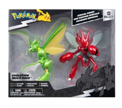 Pokemon Scyther & Scizor Select Series Evolution 2-Pack Exclusive