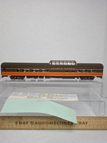 Coche de pasajeros Walthers HO 932-16482 Illinois Central 85' Budd Dome nuevo en caja (A) | Zustand: New