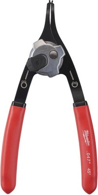 Milwaukee medium circlip plier - 45° borgveertang middelgrt 45° -