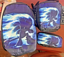 Sonic the Hedgehog Backpack Lunch Bag Pencil ...