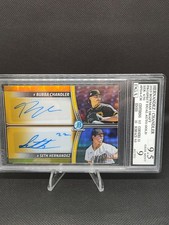 2025 Bowman Draft - Prospect Dual Autographs Seth Hernandez, Bubba Chandler /50