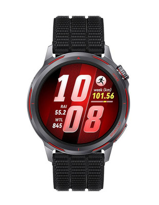 HUAWEI Watch GT Runner 2 Smartwatch Fluorelastomer, 120-190 mm, Schwar