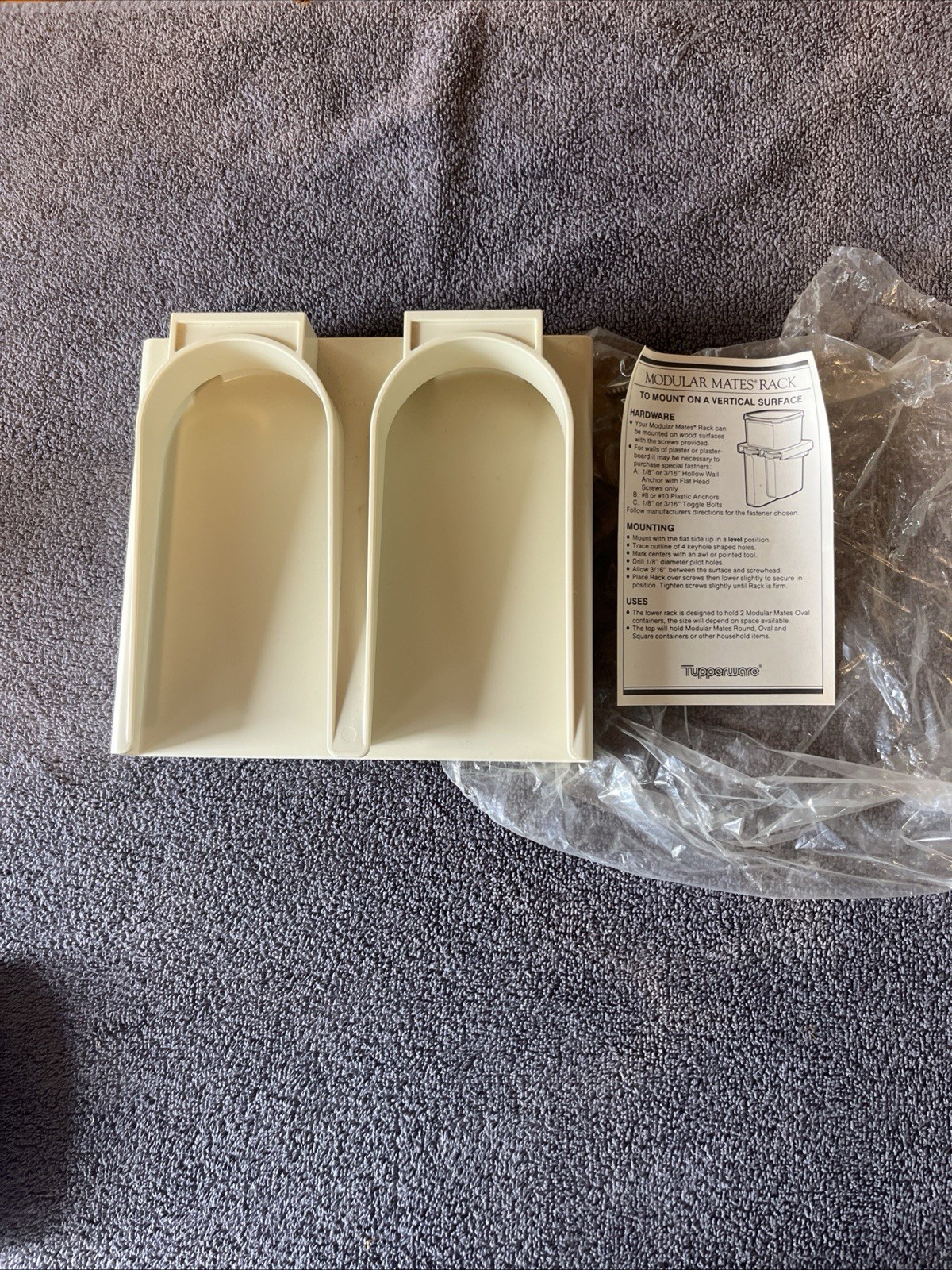 Vintage Tupperware #1675 Modular Mates Rack Very Nice Condition | eBay