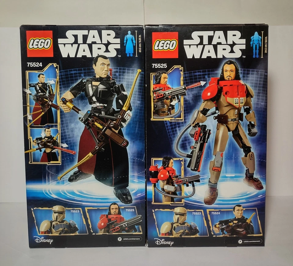 Lego Star Wars Rogue On 75524 Chirrut Imwe 75525 Blaze Malbus Buildable Figures - Image 3 of 4