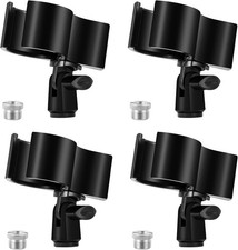 Large Microphone Clip for Mics with Outer Diameter 1.26" to 2.3"
