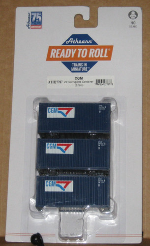 Contenedor corrugado Athearn HO #27787, 20', CMG | Zustand: New