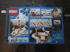 2012 LEGO CITY 3367 SPACE SHUTTLE USED IN BOX COMPLETE