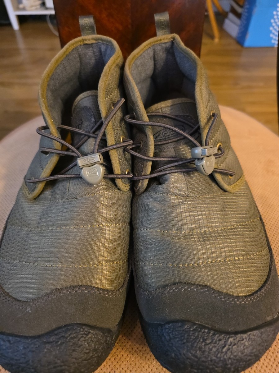 KEEN Mens Green Waterproof Howser II Quilted Chukka Sneaker  display picture 1