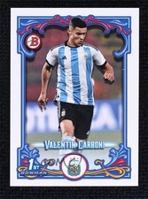 2023 Topps Argentina Fileteado Bowman Estrella Valentin Carboni Valentín 00e8