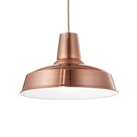 Pendelleuchte Moby SP1, E27, Kupfer