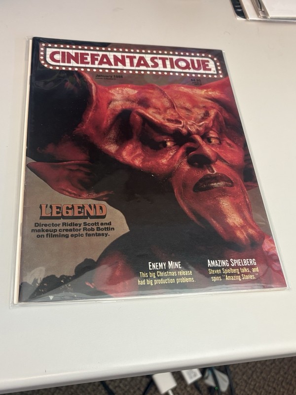 Jan 1986 Cinefantastique Vol. 15 #5 Film Magazine Ridley Scott's Legend Goonies