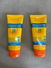 2X VLCC Matte Look Sunscreen Gel Crème SPF 30 PA+++, Reduces Pigmentation 100gm