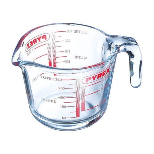 Pyrex Glsmj1/2Pt Glass Measuring Jug, 250 Ml - Clear - Image 7