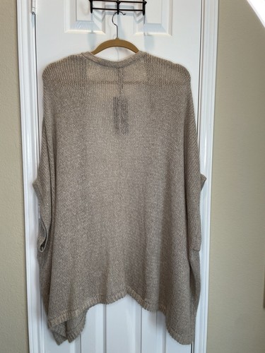 NWT ~ MarlaWynne Loose Knit Open Cardigan ~ 2X/3X - Picture 7 of 8