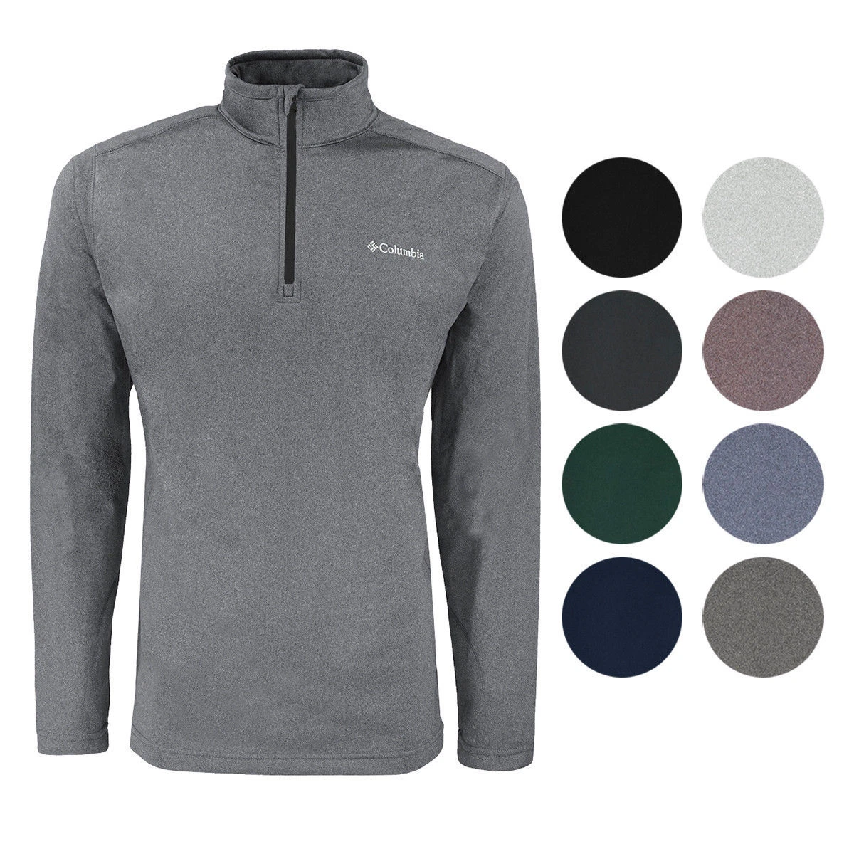 Men's Columbia Tech Pine Ridge Half Zip Jacket Fleece Top Coat Mountain II New
Opens in a new window