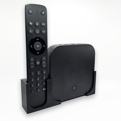 Wandhalterung für Magenta TV One & Fernbedienung - inkl. Klebepads u. Schrauben