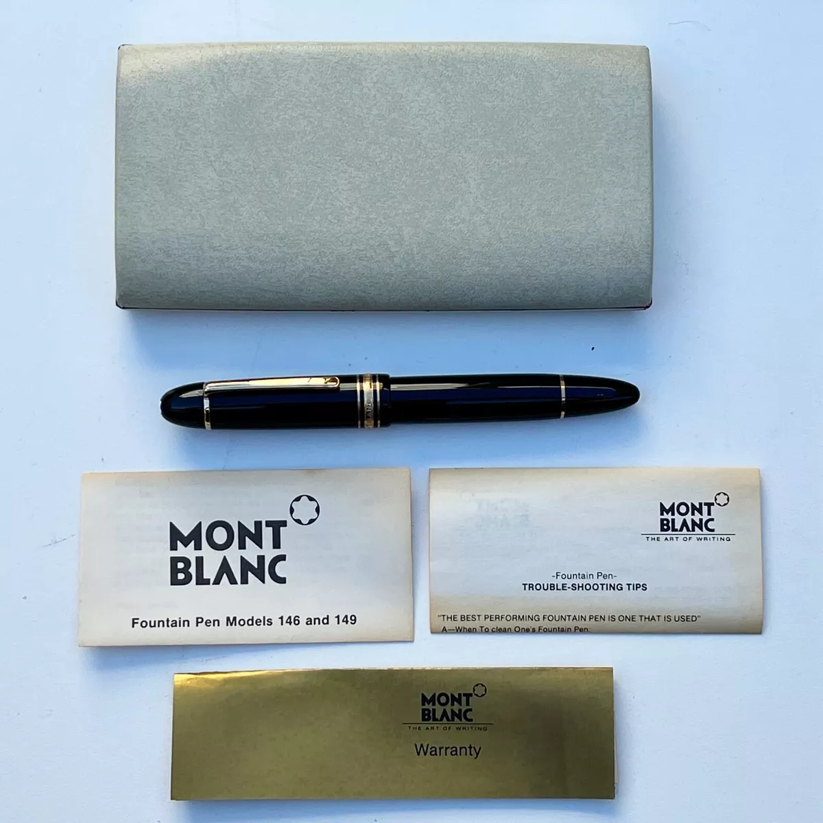 Used montblanc meisterstuck cheap
