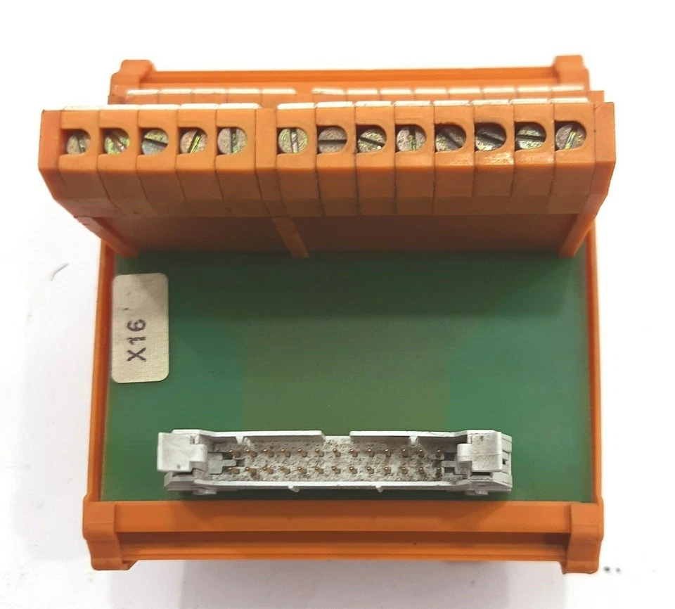 Weidmuller 914894 Terminal Block Interface IDC 26 Position Plug Screw Type 1 A - Image 3 of 4