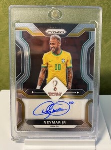 Neymar Jr. 2022 Prizm World Cup #S-NJR Signatures Price Neymar Jr. 2022 Prizm World Cup #S-NJR Signatures Price