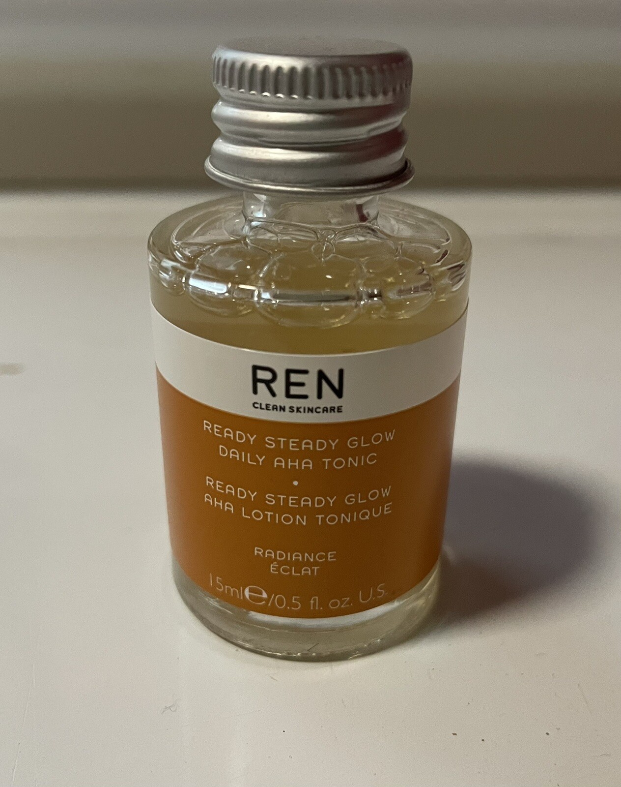 R. E. N. clean skincare Ready Steady Glow .daily AHA Tonic