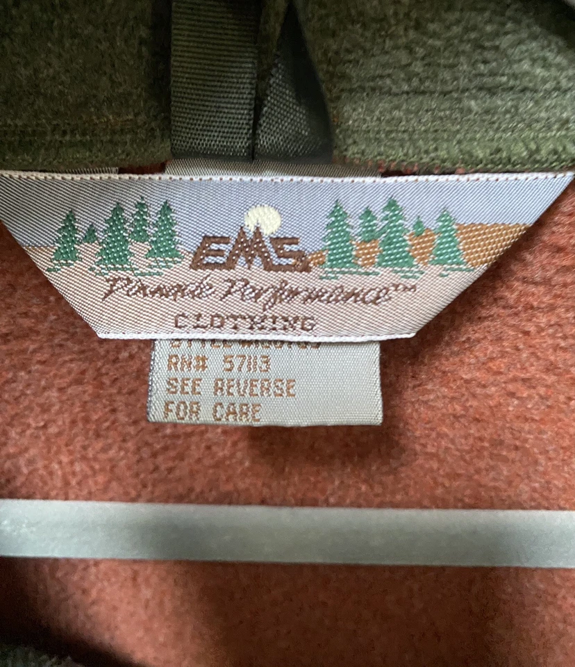 Jaqueta de Lã Masculina Camping Eastern Mountain 1/4 Pulôver Snap Masculina XXL BOA! - Imagem 3 de 4