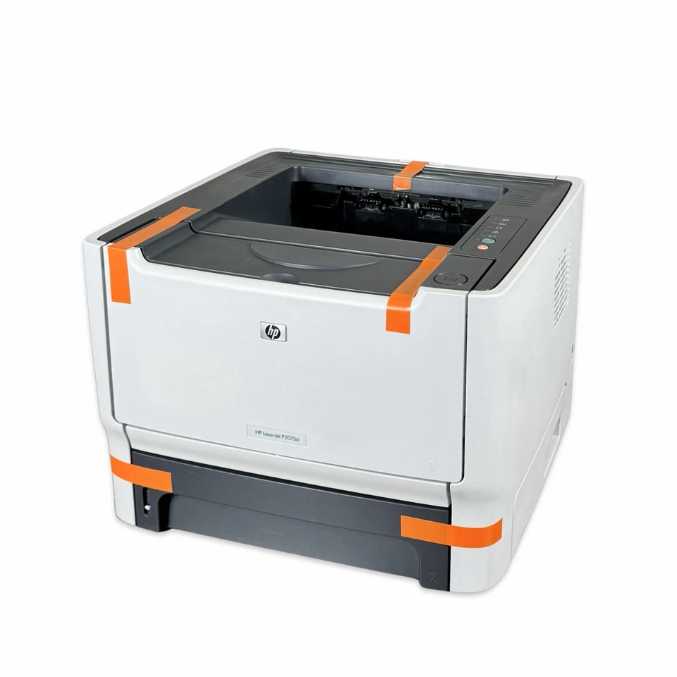 HP LaserJet P2015d Workgroup Monochrome Laser Printer CB367A w/ toner! - Image 2 of 4