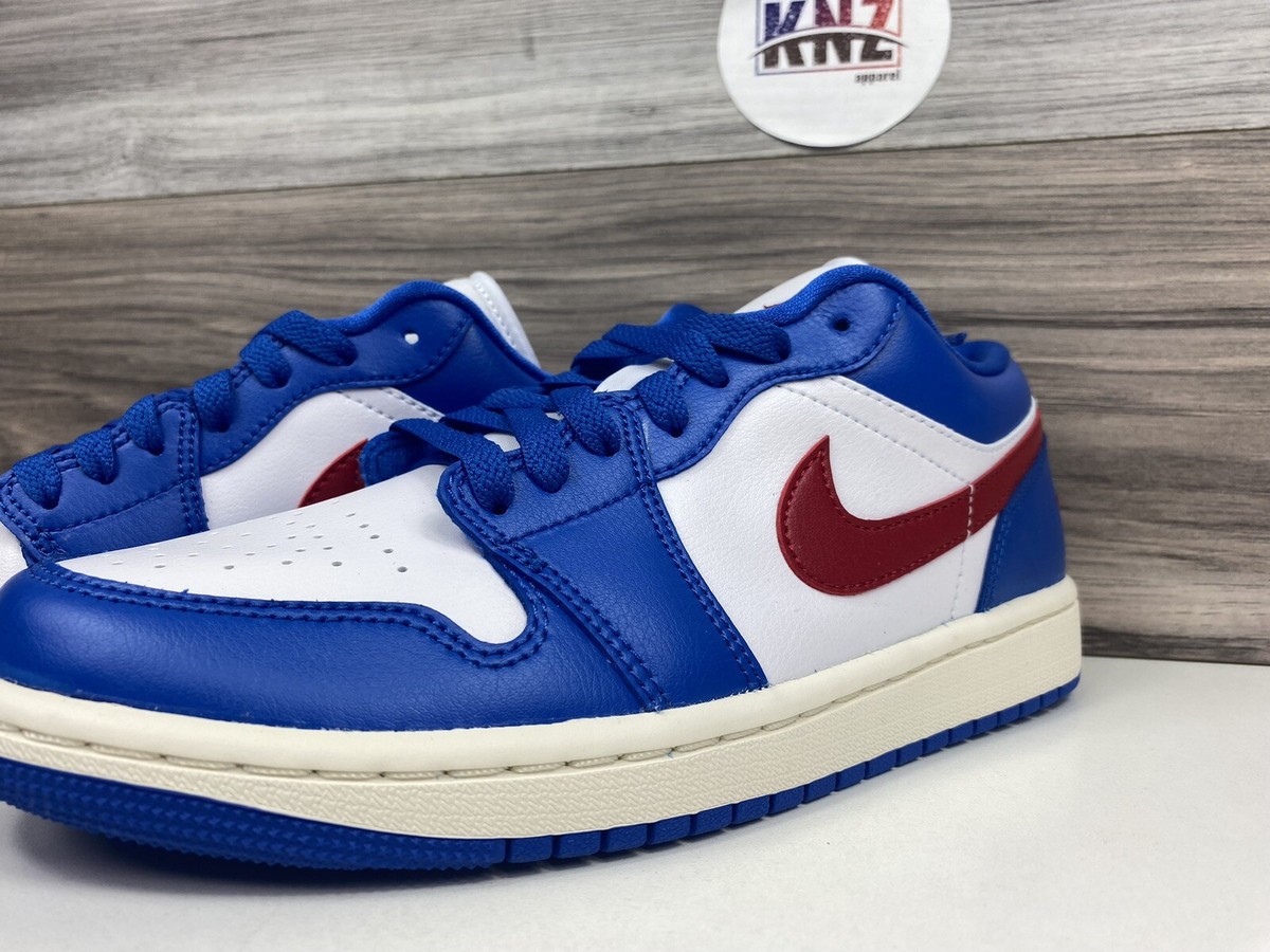 jordan air force 1 red and blue