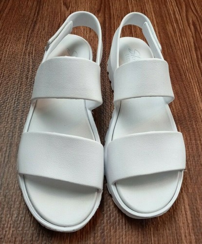 Slingback White Sandals 