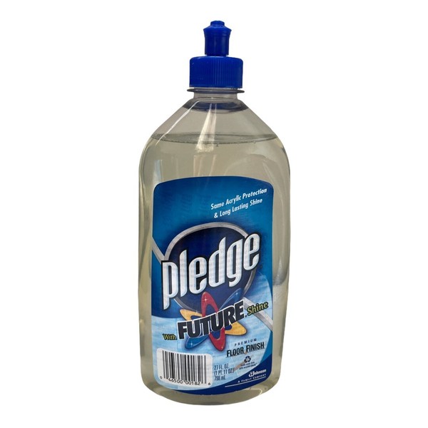 Pledge Future Shine, Premium Floor Finish, 27Ounce Bottles (Pack of 6