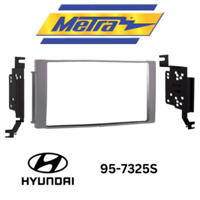 METRA 95-7325S / DOUBLE DIN CAR RADIO DASH KIT FOR HYUNDAI SANTA FE  2007-2012