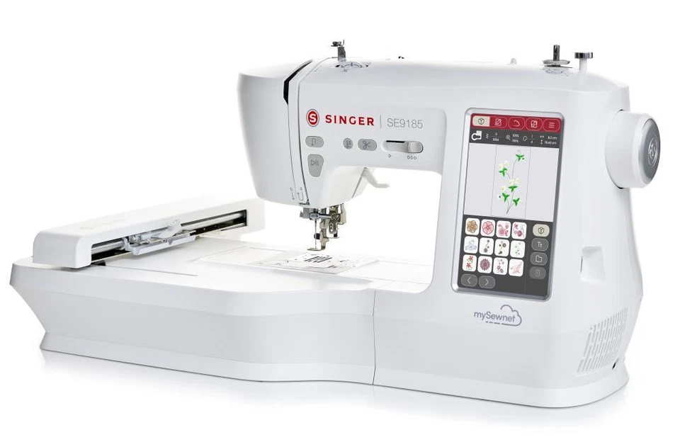 Singer SE 9185 Näh- und Stickmaschine inkl. Stickmodul nähen und sticken einfach - Bild 2 von 4