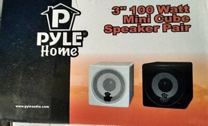 pyle cube speakers