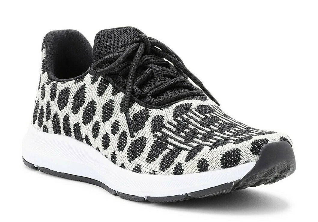 Women s Athletic Works Soft Running Comfort low Bungee Trainer