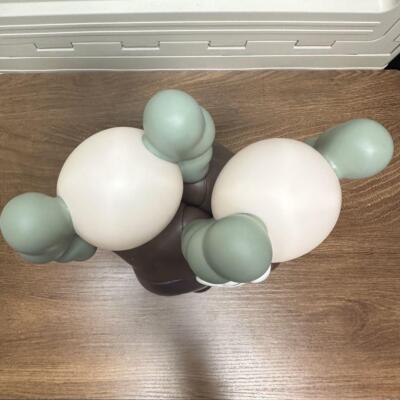 KAWS Together Vinyl Figure Brown Companion No Box Used from Japan