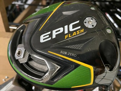 Callaway Epic Flash Sub Zero 9* Driver with Even Flow Riptide 6.5 X Flex 0101