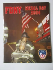 FDNY New York Fire Department 2004 Medal Day Program 