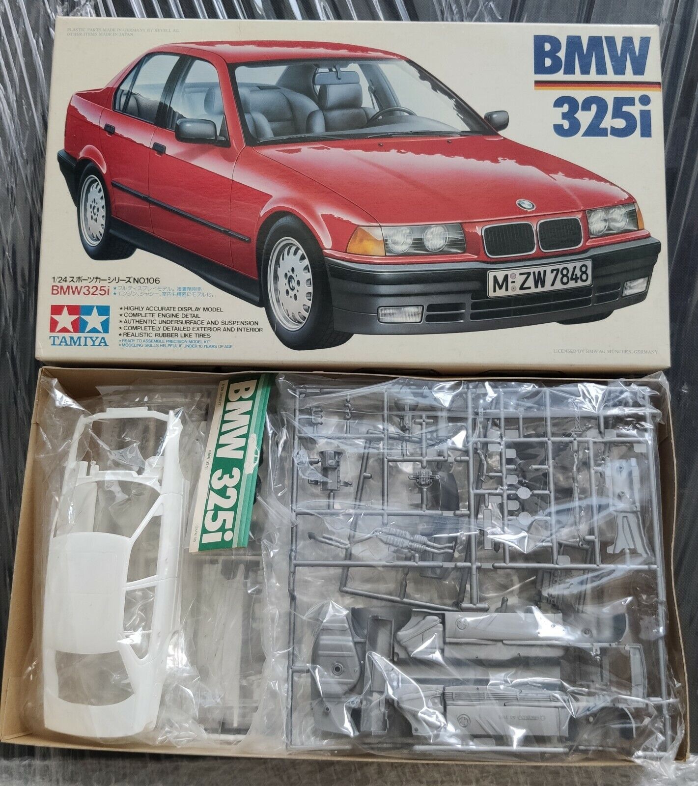 Pizza Será Aprovechar Tamiya 24106 1/24 BMW 325i | eBay