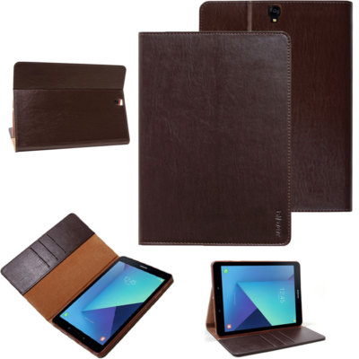 Luxus Leder Cover für Samsung Galaxy Tab / Apple iPad Schutz Hülle Case Tablet