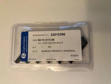 GRAPHIC CONTROLS 82-72-3111-06 Black TEMPERATURE PENS Chart Recorder Pk Of 6