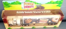 1995 Dunkin Donuts Tractor & Trailer Diecast Tractor Cab & Chassis 1/64 Scale