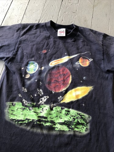 Vintage Space Shirt Size Small Single 
