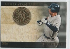 Derek Jeter 2012 Topps Sereis 2 Baseball GOLD STANDARD #GS-45 Insert 67