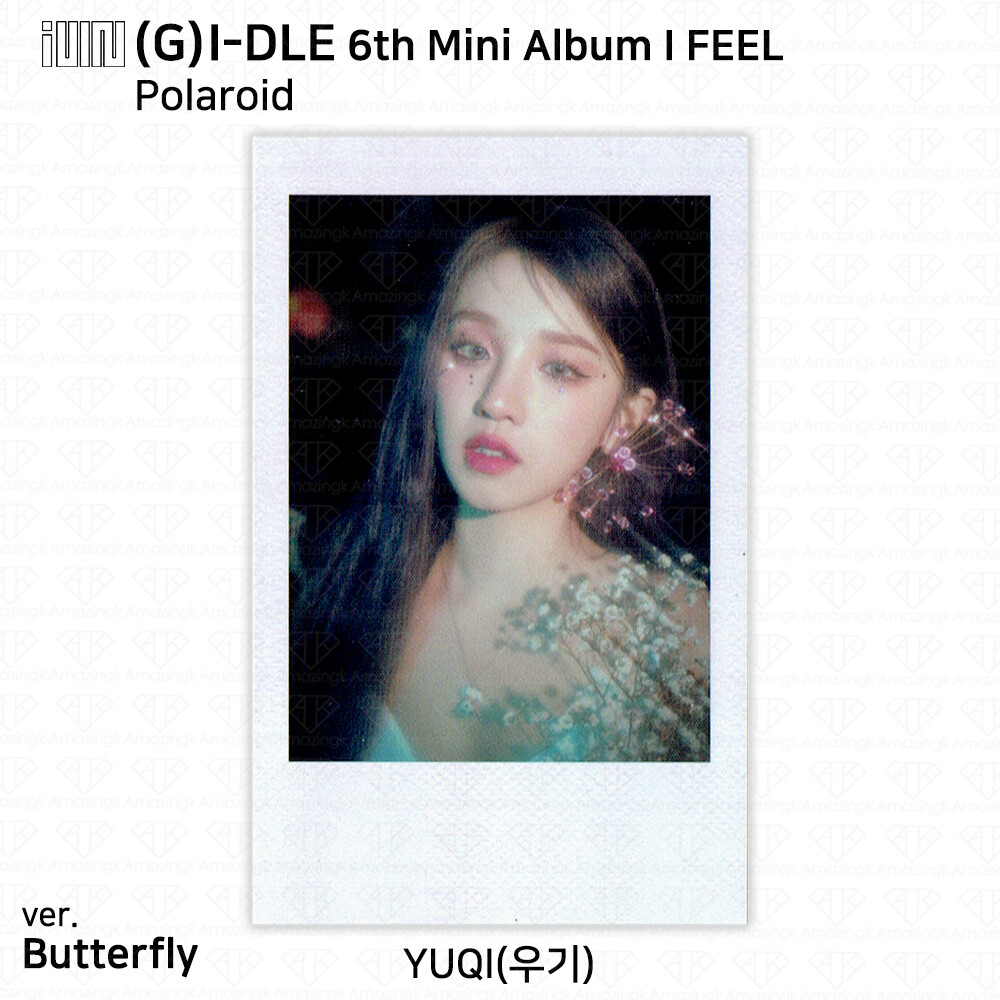 G)I-DLE G-IDLE IDLE 6th Mini Album I Feel Photocard Polaroid ID