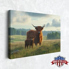 Little Hooves, Big Shadows Wall Art, Canvas Print for Home Decor, Art Poster